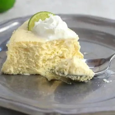 Instant Pot Key Lime Cheesecake – Low Carb + Keto