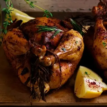 Lemon Garlic Roast Chicken In Slow Cooker – Keto Friendly