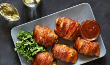 Keto Bacon Wrapped Chicken Breasts