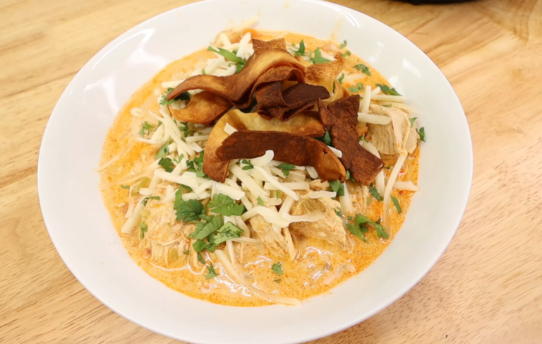 Keto Chicken Tortilla Soup