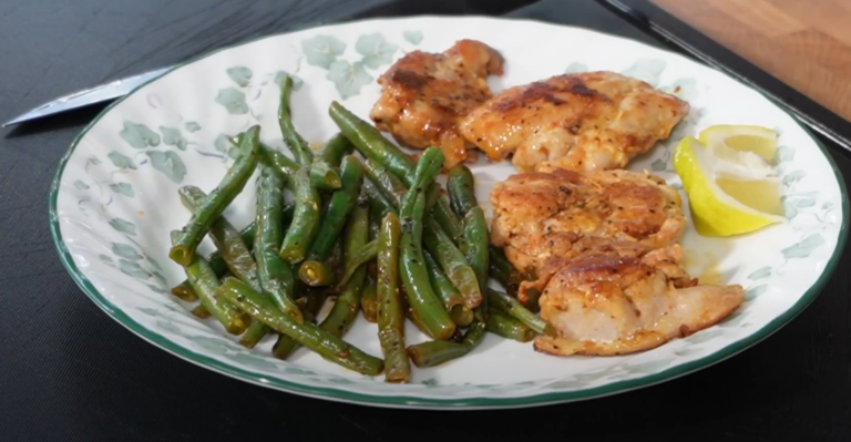 Keto Lemon Garlic Butter Chicken