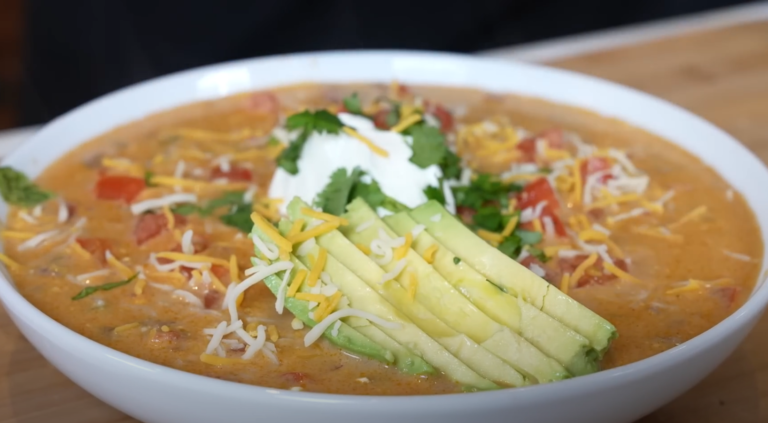 Creamy Keto Taco Soup