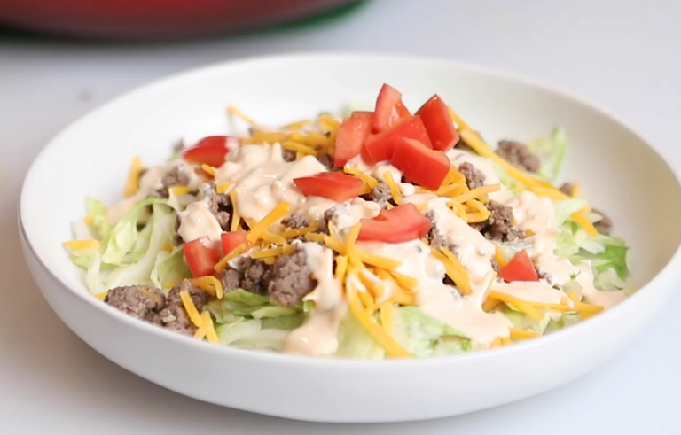 Keto Big Mac Salad