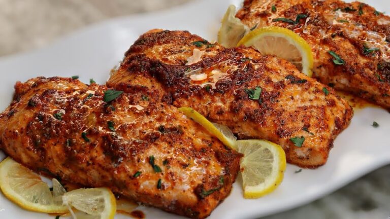 Lemon Garlic Butter Salmon