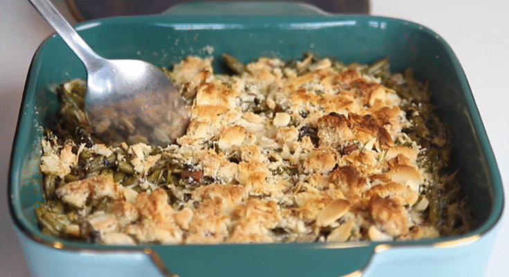 keto green bean casserole