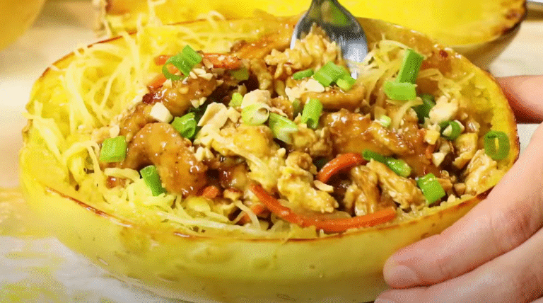 Spaghetti Squash Pad Thai