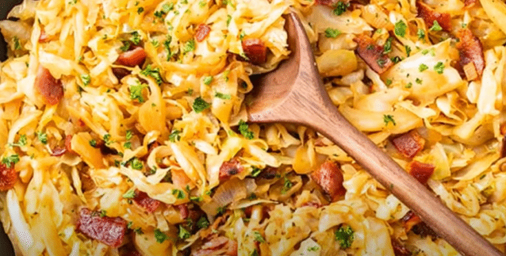Keto Southern Fried Cabbage