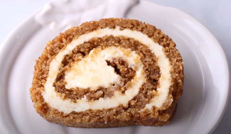 keto pumpkin roll