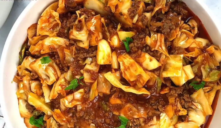 keto unstuffed cabbage rolls