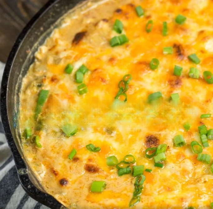 One pan keto green chili chicken