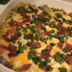 Bacon Cheeseburger Tater Tot Casserole