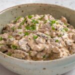 Keto Ground Beef Stroganoff