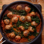 Cheesy Keto Italian Meatballs