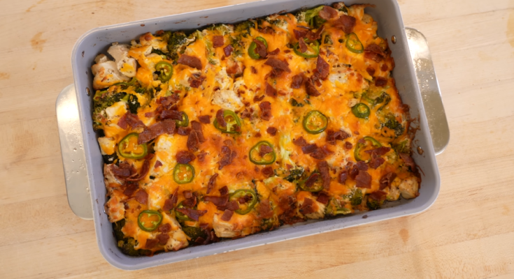 Jalapeno Chicken Popper Bake