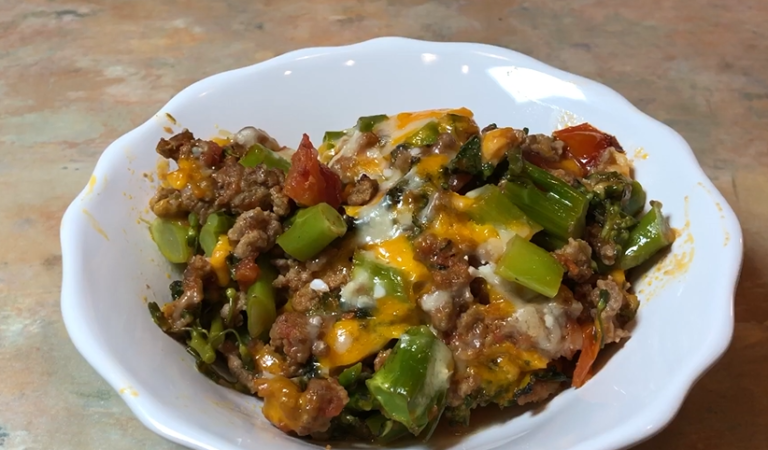 Keto Beef Broccoli Casserole