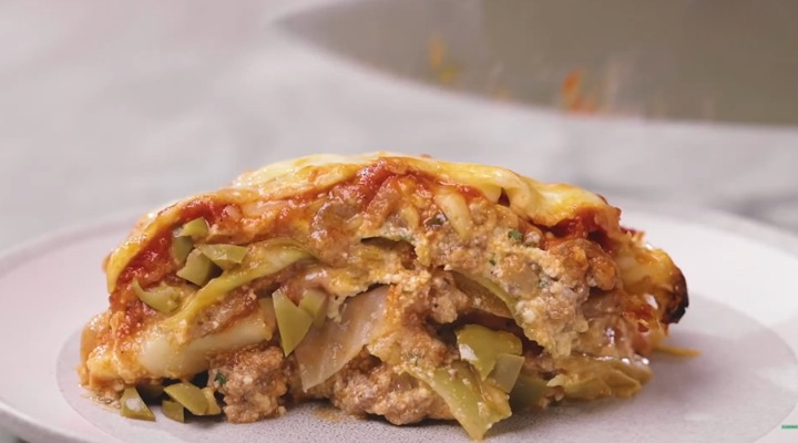 Keto Cabbage Lasagna