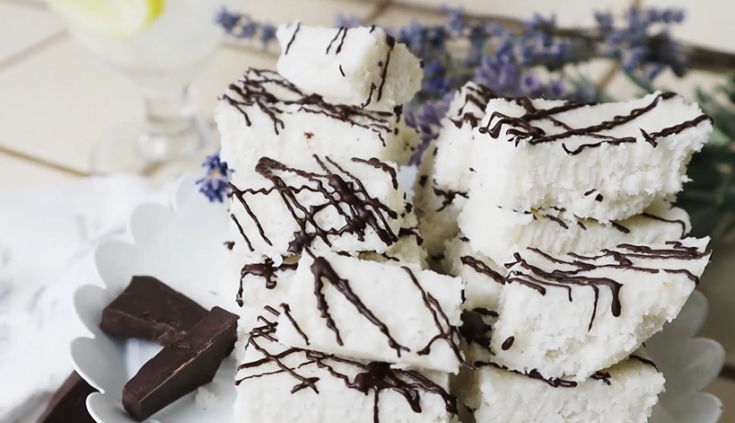 No-Bake Keto Coconut Bars