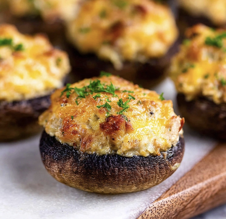 Keto Stuffed Mushrooms