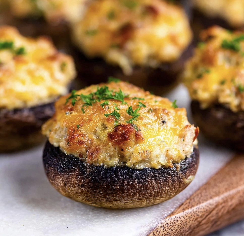 Keto Stuffed Mushrooms