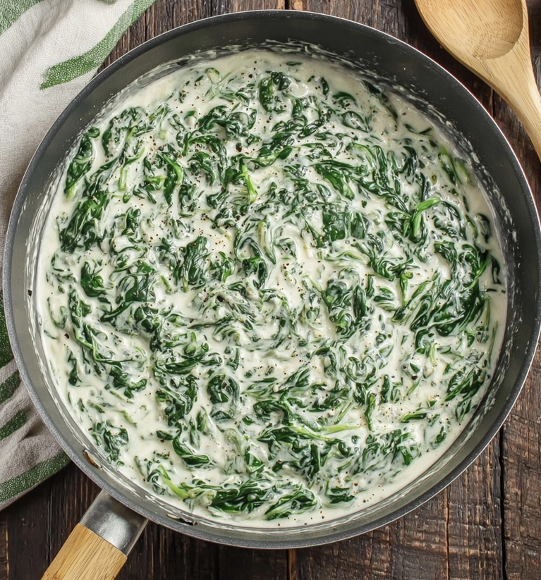 Low Carb Creamed Spinach