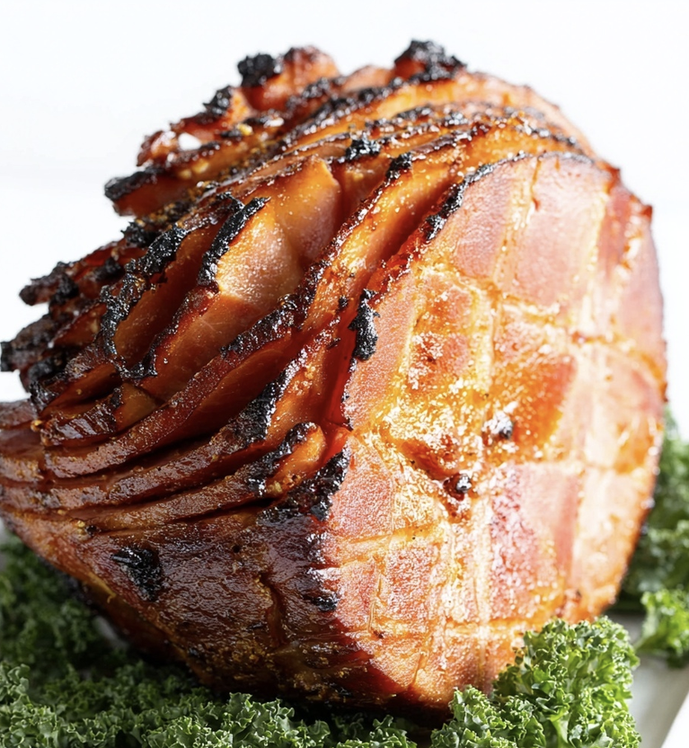 Keto Ham with Glaze